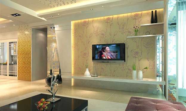 電視背景墻效果圖