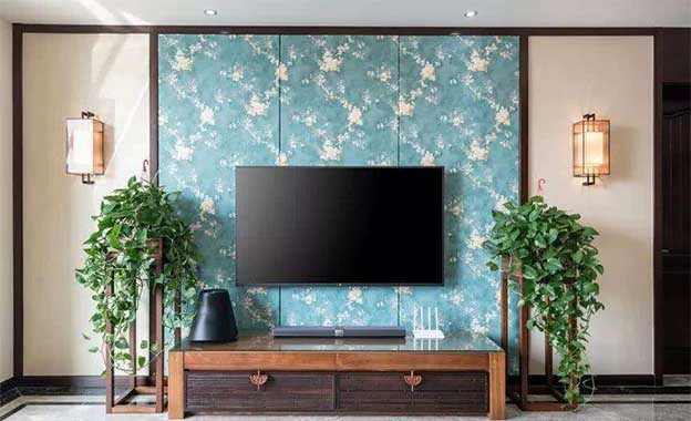 電視墻效果圖