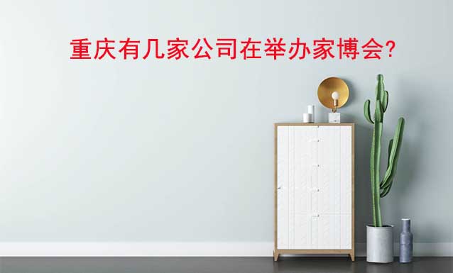重慶有幾家公司在舉辦家博會?